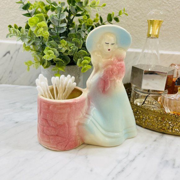 Vintage Other - lady planter vintage